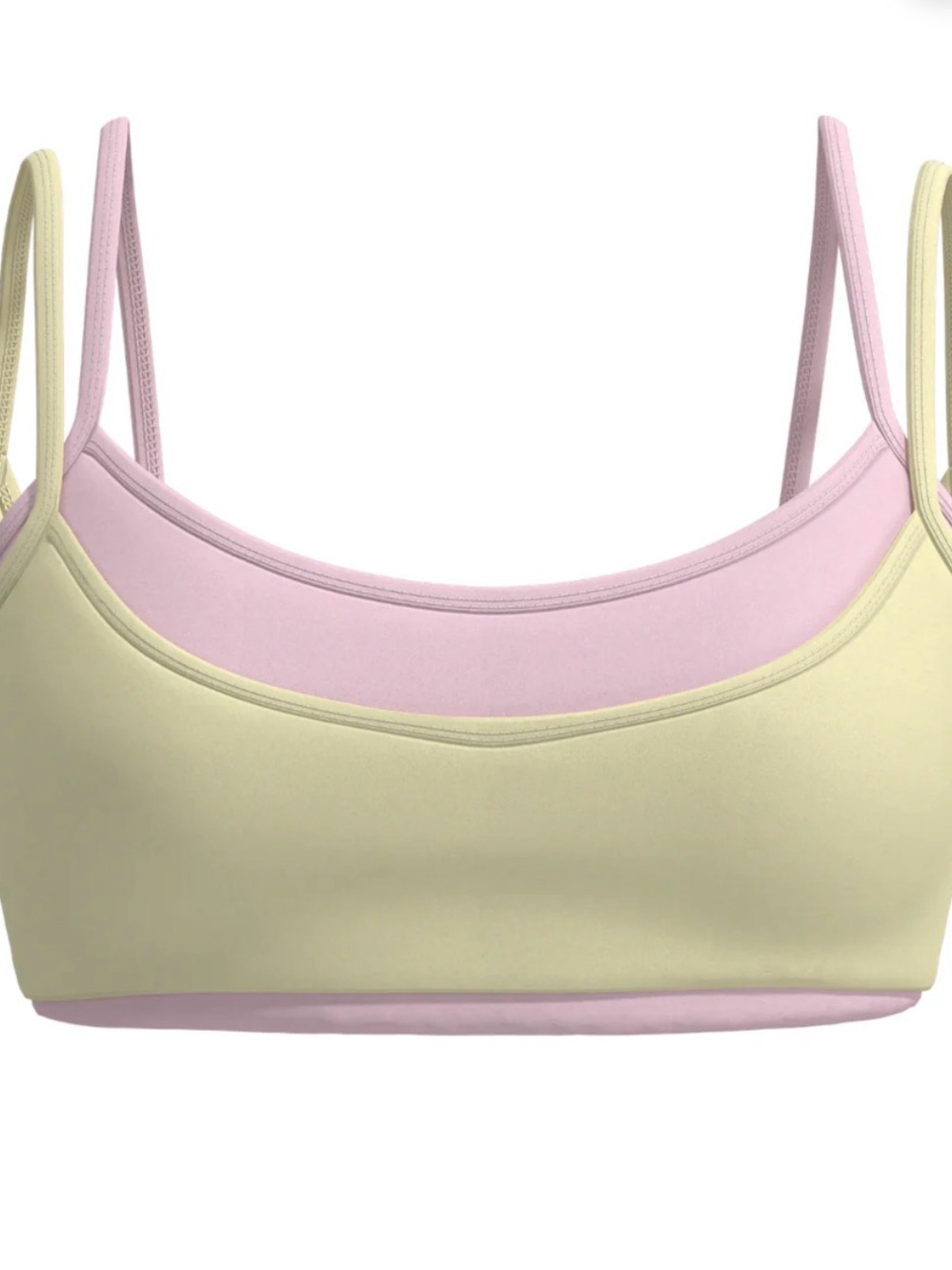 Liaison the label double layer scoop bra
